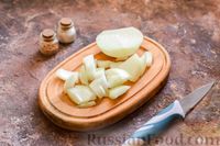 Фото приготовления рецепта: Салат с квашеной капустой, картофелем, ветчиной и солёными огурцами - шаг №10