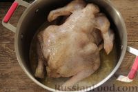 Фото приготовления рецепта: Курица, запечённая в молоке с пряностями - шаг №4