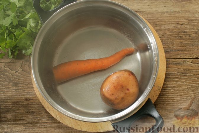 Морковь в соленой воде
