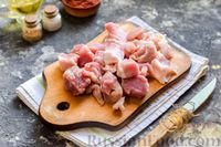 Фото приготовления рецепта: Щи из свежей капусты со свининой и помидорами - шаг №6