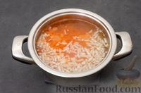 Фото приготовления рецепта: Куриный суп с картофелем - шаг №6