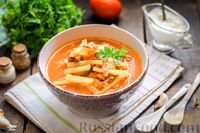 Фото приготовления рецепта: Гренки со шпротами, картофелем и морковью по-корейски - шаг №3