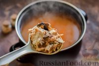 Фото приготовления рецепта: Суп из консервированной горбуши с плавленым сыром - шаг №10