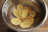 Фото приготовления рецепта: Жюльен из шампиньонов, в "лодочках" из картофеля - шаг №4