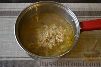 Фото приготовления рецепта: Фасолевый суп с грецкими орехами - шаг №11
