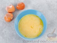 Фото приготовления рецепта: Морковный манник на кефире, с рисовой мукой - шаг №5