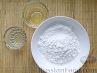 Фото приготовления рецепта: Песочное печенье с белковой глазурью - шаг №8