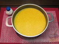 Фото приготовления рецепта: Картофельный суп-пюре с сыром, курицей и свежими помидорами - шаг №16
