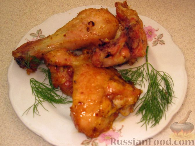Готовим ароматные жареные куриные окорочка – простой и удачный рецепт