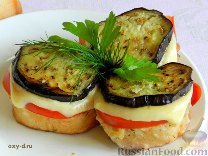 Баклажаны с помидорами и сыром в духовке, пошаговый рецепт с фото от автора Лера