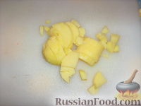 Фото приготовления рецепта: Окрошка с креветками - шаг №3