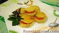 Фото к рецепту: Запеченные баклажаны с сыром и помидорами