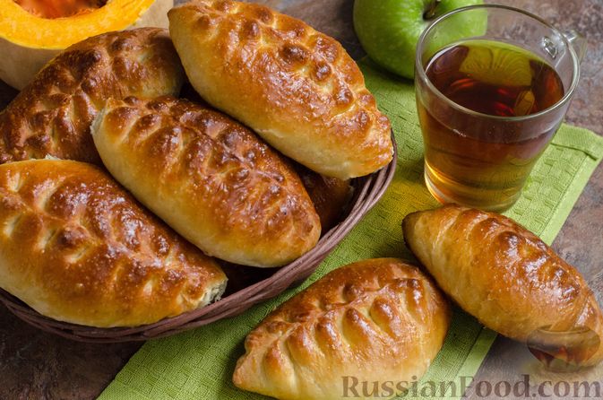 Татарские пироги с тыквой и рисом кабак тэкэсе