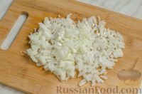 Фото приготовления рецепта: Рисовый рулет с шампиньонами, стручковой фасолью и сыром - шаг №8