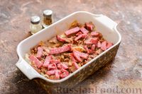 Фото приготовления рецепта: Запеканка из квашеной капусты, мясного фарша и риса - шаг №11
