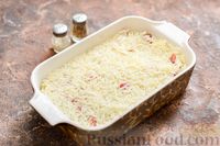Фото приготовления рецепта: Запеканка из квашеной капусты, мясного фарша и риса - шаг №12