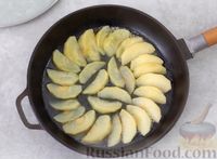 Фото приготовления рецепта: Овсяноблин с яблоками (в духовке) - шаг №3