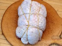 Фото приготовления рецепта: Разборный мясной пирог-ромашка из дрожжевого теста на кефире - шаг №20