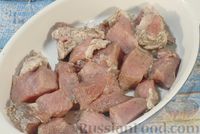 Фото приготовления рецепта: Свинина, запечённая с чечевицей и тыквой - шаг №4