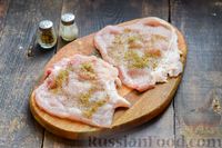 Фото приготовления рецепта: Свиные рулетики с маслинами и сыром фета - шаг №4