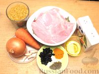 Фото приготовления рецепта: Плов из булгура с индейкой (на сковороде) - шаг №1