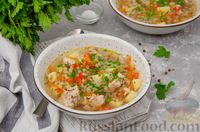 Фото к рецепту: Куриный суп с гречневой крупой и овощами