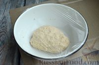 Фото приготовления рецепта: Хлеб на картофельном отваре, с овсяными хлопьями - шаг №8