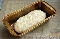 Фото приготовления рецепта: Хлеб на картофельном отваре, с овсяными хлопьями - шаг №10