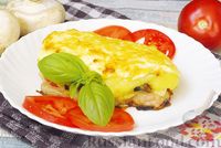 Фото приготовления рецепта: Мясо по-французски с помидорами, грибами и картофельным пюре - шаг №19