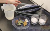 Фото приготовления рецепта: Малосольная скумбрия пряного посола - шаг №1
