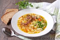 Фото к рецепту: Суп с тушенкой и макаронами