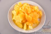 Фото приготовления рецепта: Овсяный крамбл с апельсинами и заварным кремом - шаг №5