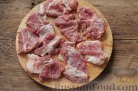 Фото приготовления рецепта: Мясо, тушенное с тыквой в сливках - шаг №2