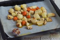 Фото приготовления рецепта: Ньокки из картофеля, сельдерея и моркови, с грецкими орехами - шаг №5