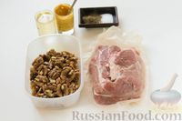 Фото приготовления рецепта: Запечённая свинина с горчично-ореховой корочкой - шаг №1