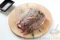 Фото приготовления рецепта: Запечённая свинина с горчично-ореховой корочкой - шаг №3