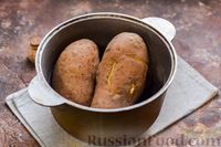 Фото приготовления рецепта: Рагу с картофелем, фасолью и тефтелями, тушенными с грибами и вином - шаг №2