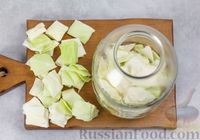 Фото приготовления рецепта: Маринованная капуста "Пелюстка" со свёклой и чесноком - шаг №5