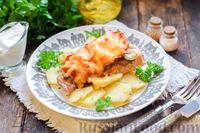 Фото к рецепту: Куриные бёдра с картофелем, по-французски