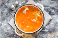 Фото приготовления рецепта: Суп с нутом и свиными рёбрышками - шаг №11
