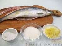Фото приготовления рецепта: Копчёная рыба на сковороде - шаг №3