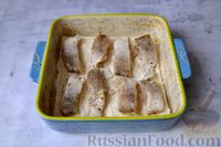 Фото приготовления рецепта: Лазанья с рыбой, помидорами и сыром - шаг №12