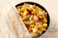 Фото приготовления рецепта: Картошка, запечённая с капустой - шаг №6