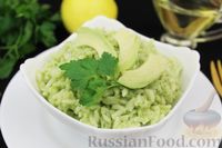 Фото к рецепту: Рис с авокадо