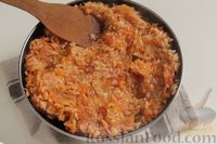 Фото приготовления рецепта: Капуста с рисом, в духовке - шаг №7