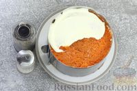 Фото приготовления рецепта: Салат "Селёдка под шубой" со свекольным желе - шаг №18