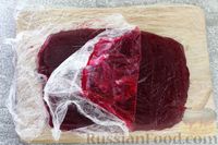Фото приготовления рецепта: Салат "Селёдка под шубой" со свекольным желе - шаг №23