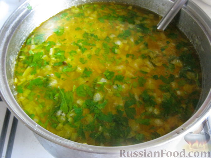 Суп из свинины с галушками — рецепты | Дзен