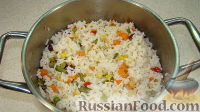 Фото приготовления рецепта: Рис с овощами - шаг №4