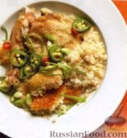 Фото к рецепту: Курица с рисом
